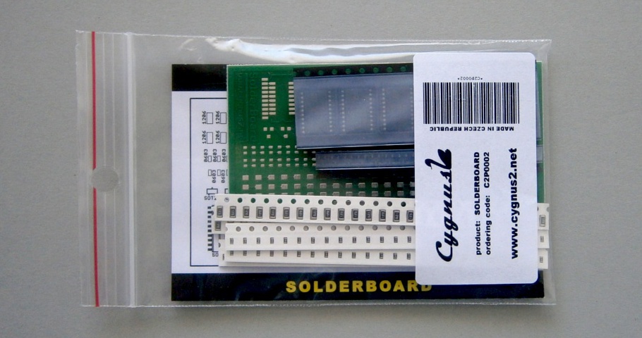 The simplest electronic kit SMT for beginners. Once finalized, it works as a light effect – running light with 3 LEDs.